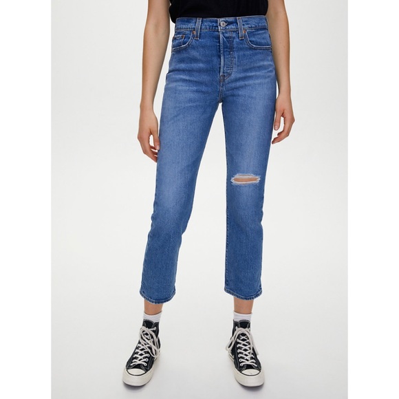 ❤️❤️❤️ SALE LEVI'S® PREMIUM Wedgie Fit Straight Women's Jeans - Picture 9 of 16